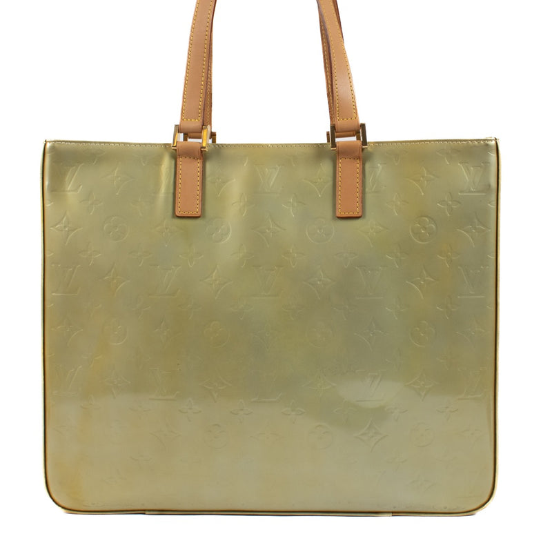 Louis Vuitton Beige Monogram Vernis Columbus Bag