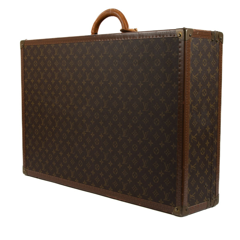 Louis Vuitton Monogram Canvas Bisten 75 Suitcase Trunk