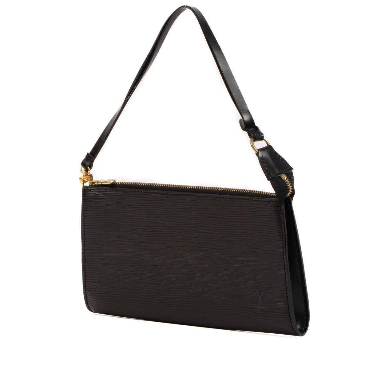 Buy real preloved vintage Louis Vuitton Black Epi Pochette Accessoires safe online at Labellov.com or in Brussels, Knokke and Antwerp