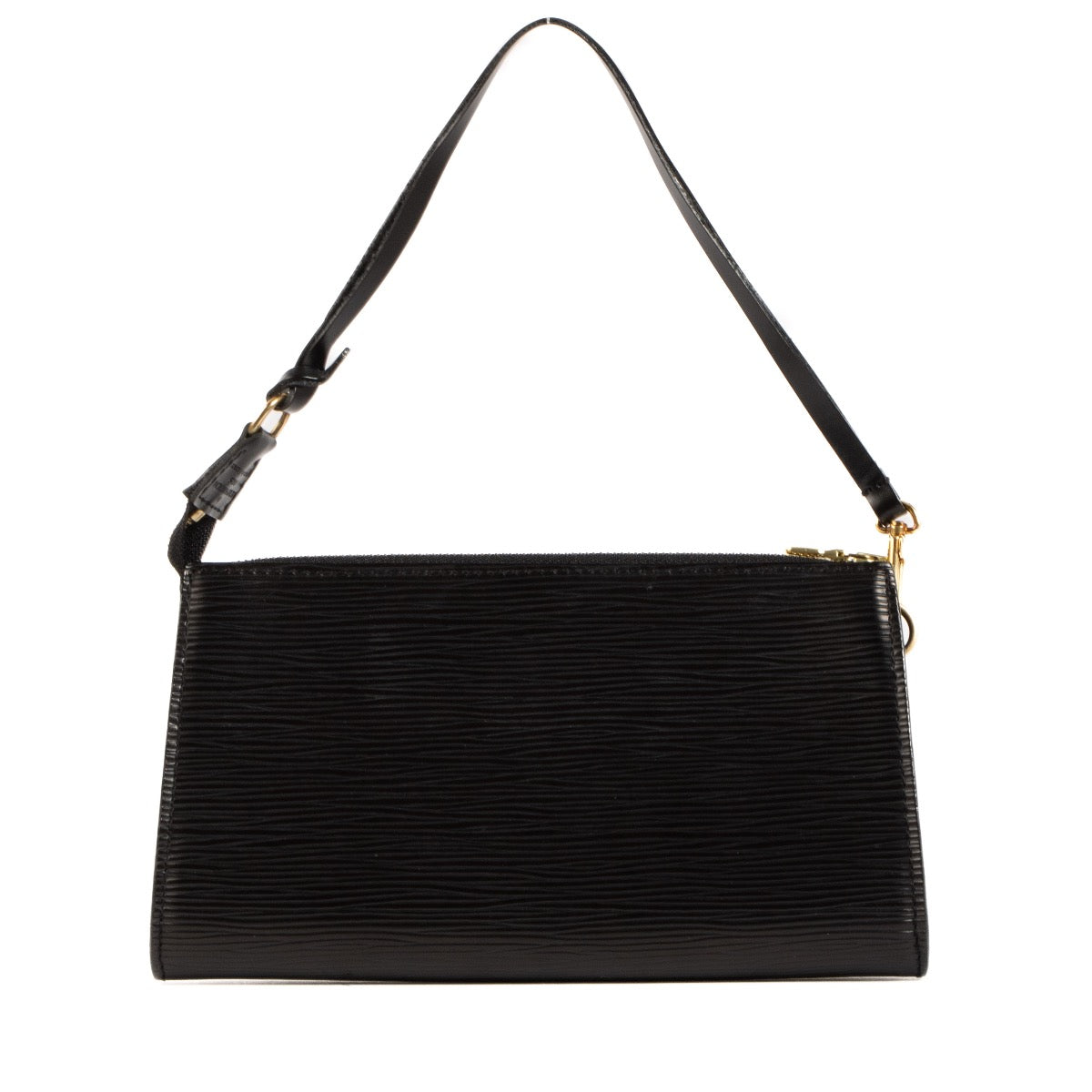 Buy real preloved vintage Louis Vuitton Black Epi Pochette Accessoires safe online at Labellov.com or in Brussels, Knokke and Antwerp