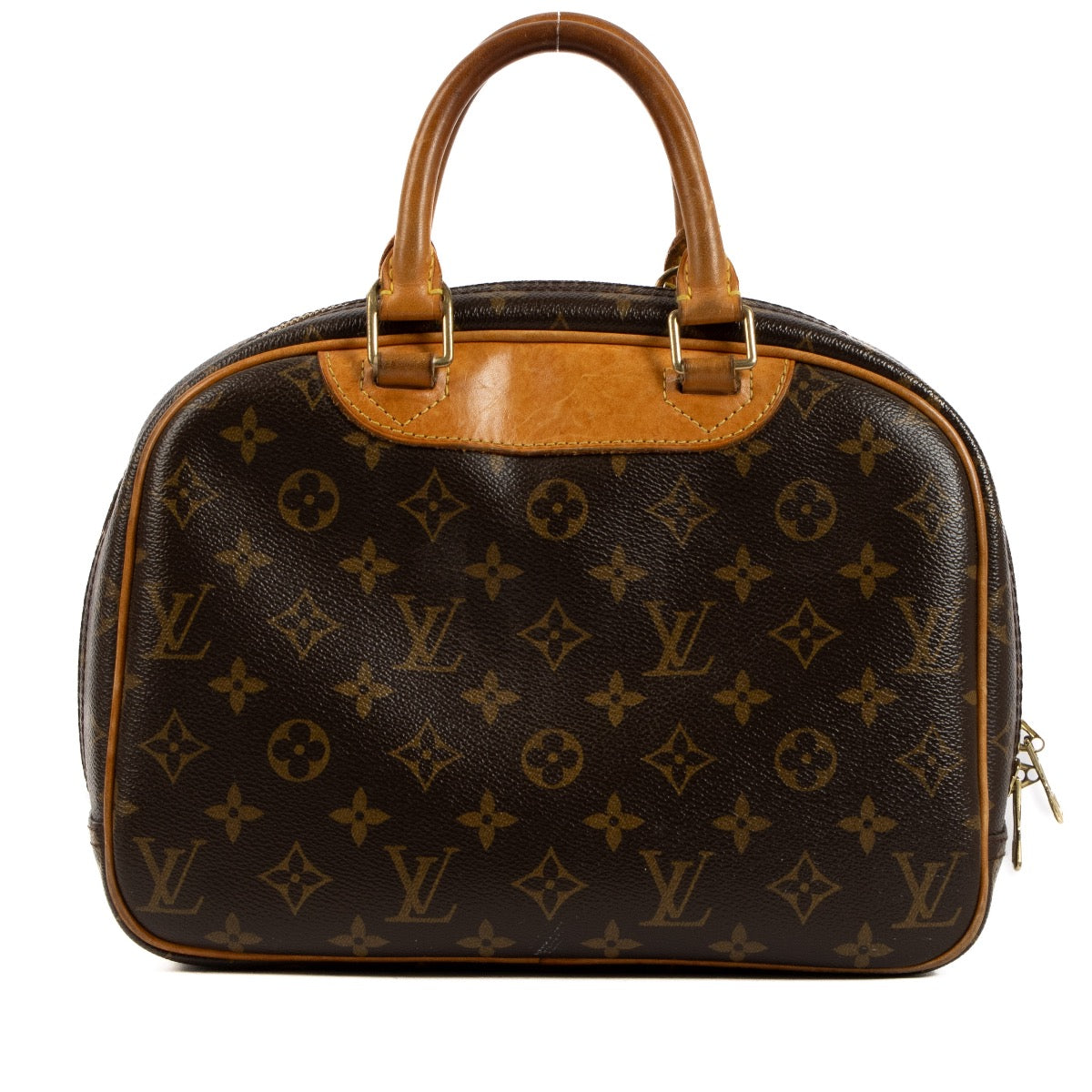 Buy real authentic preloved Louis Vuitton Monogram Trouville Top handle safe online at Labellov.com or in Brussel, Knokke and Antwerp