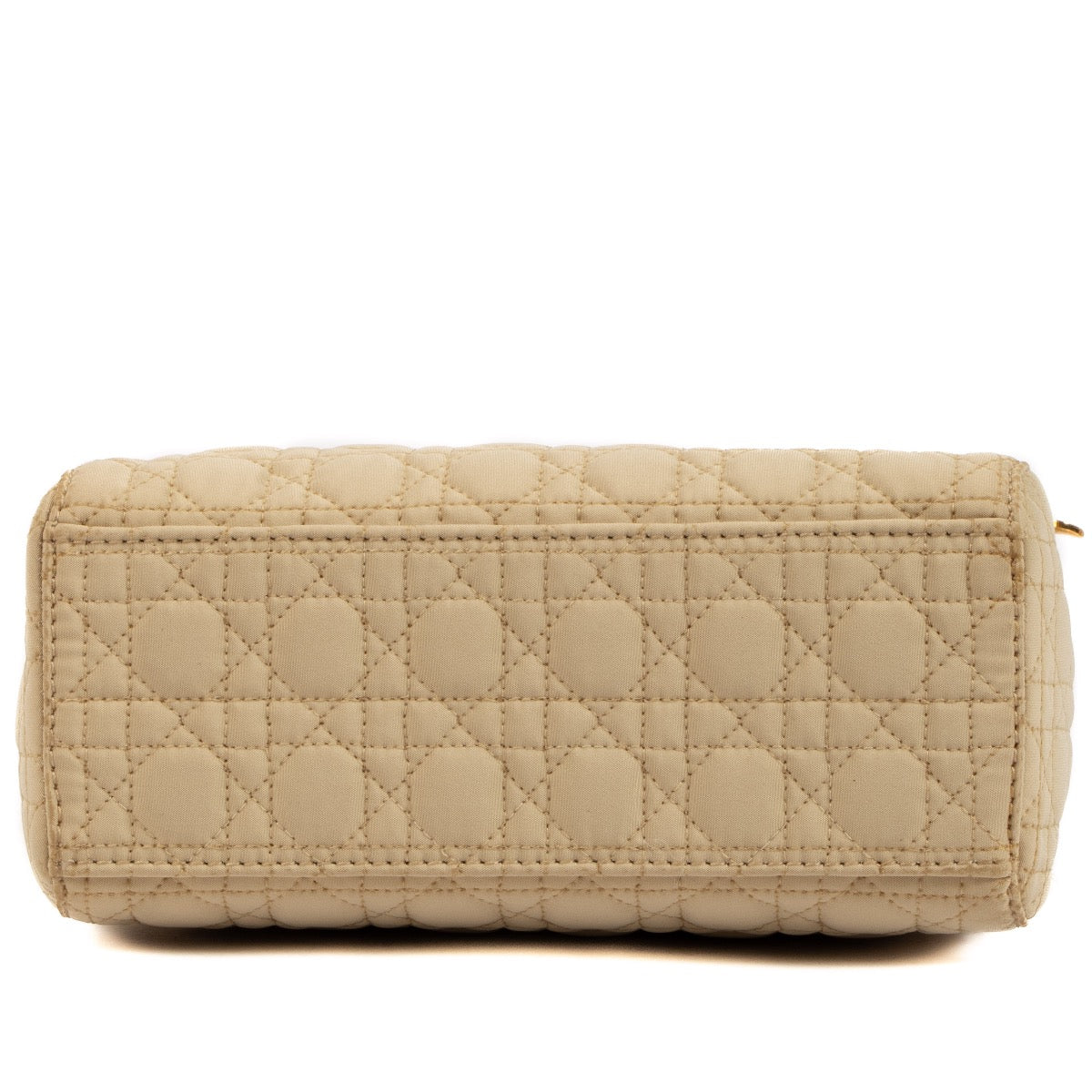 Shop 100% authentic second-hand Christian Dior Naturel Cannage Microfibre Mini Lady Dior on Labellov.com