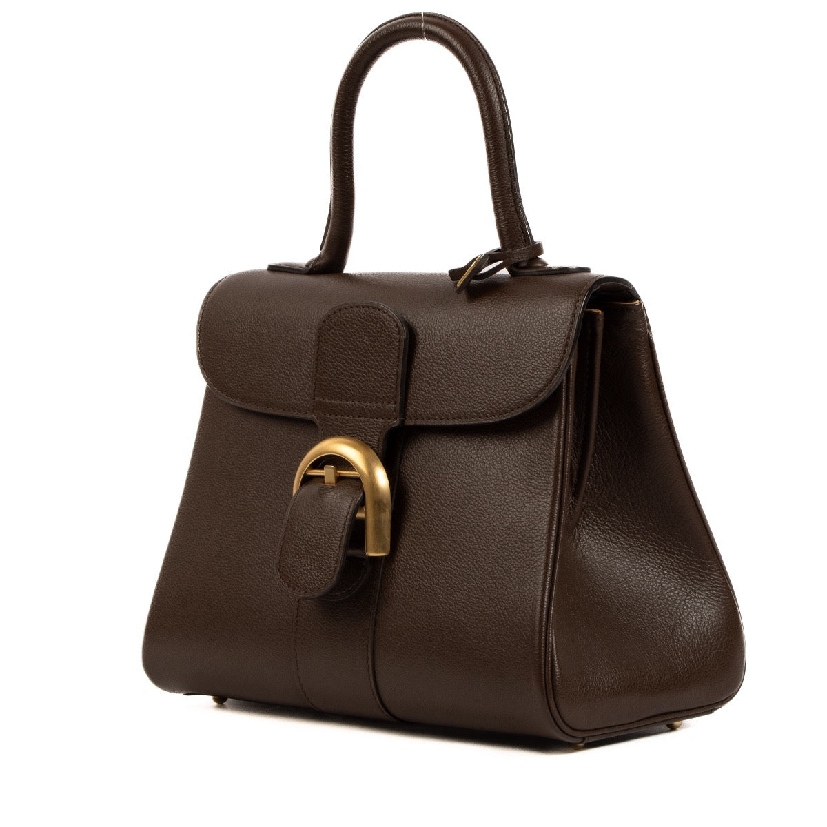 Shop 100% authentic second-hand Delvaux Brillant PM Jumping Brown Shoulder Bag on Labellov.com