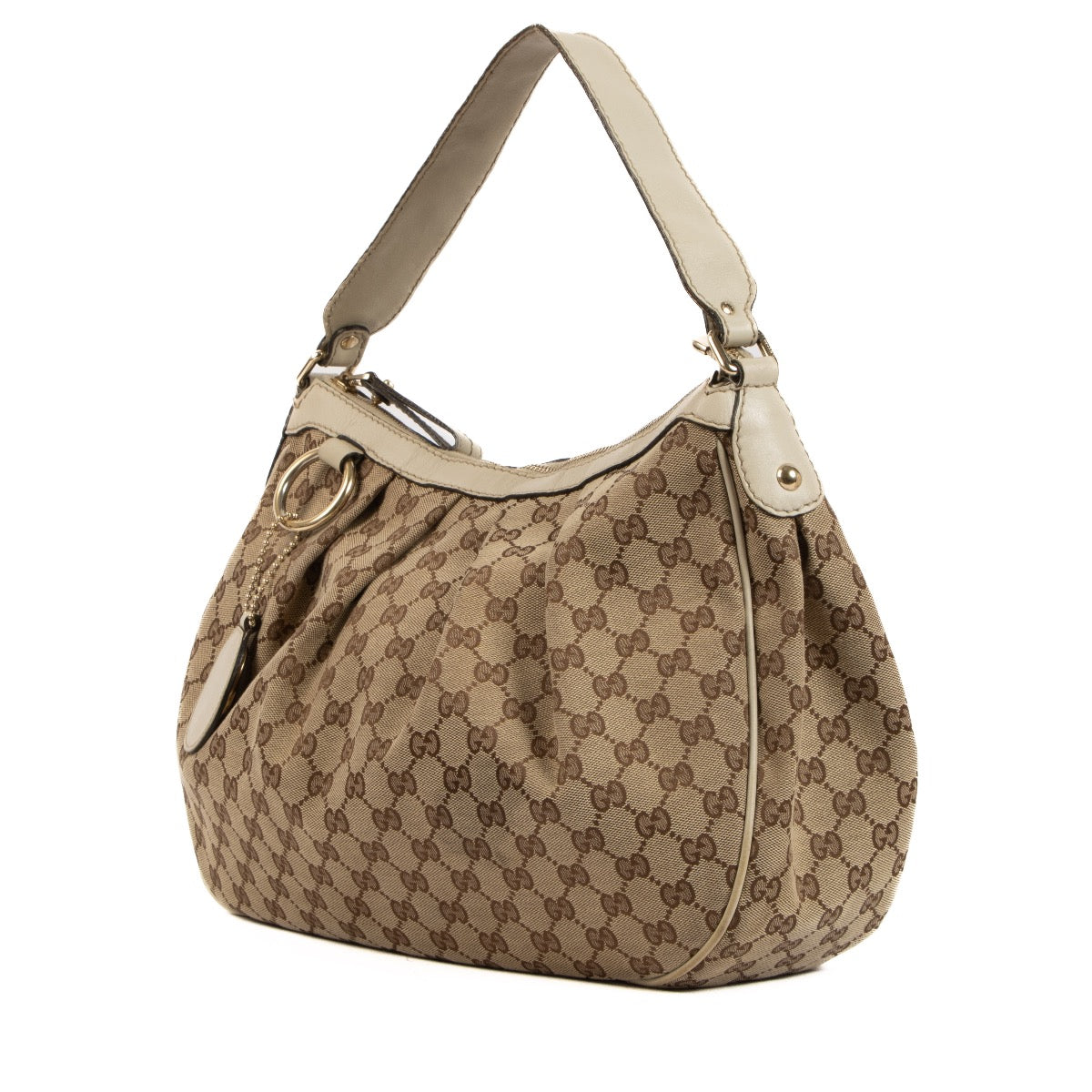 shop 100% authentic second hand Gucci Monogram Sukey Shoulder Bag on Labellov.com