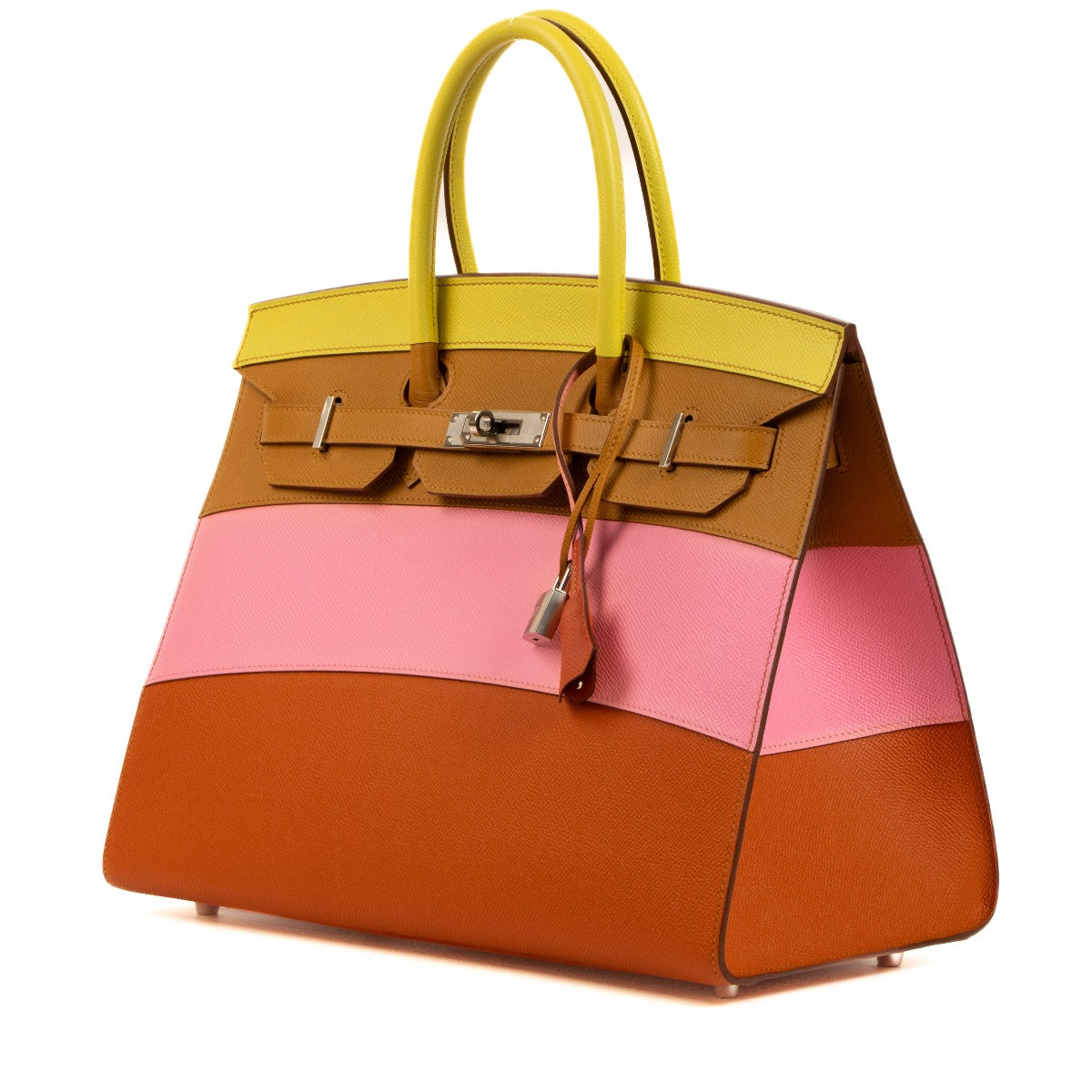 Hermès Birkin 35 Sellier Sunrise Rainbow Epsom