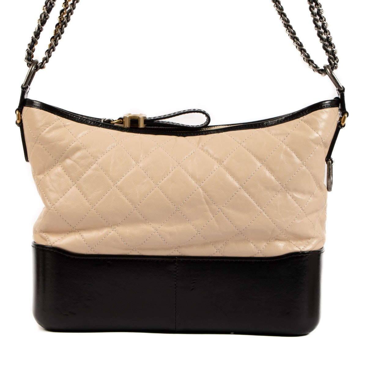 Chanel Beige Large Gabrielle Hobo Bag