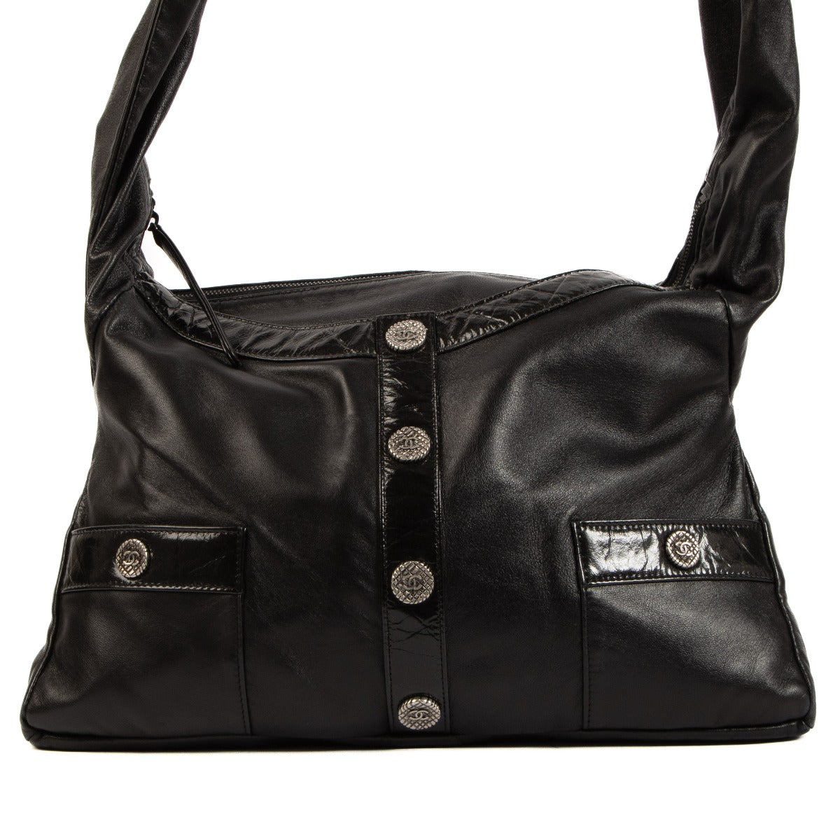Chanel Black Jacket Small Girl Bag