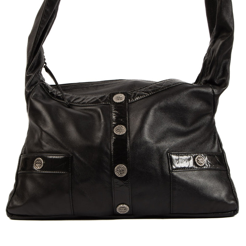 Chanel Black Jacket Small Girl Bag