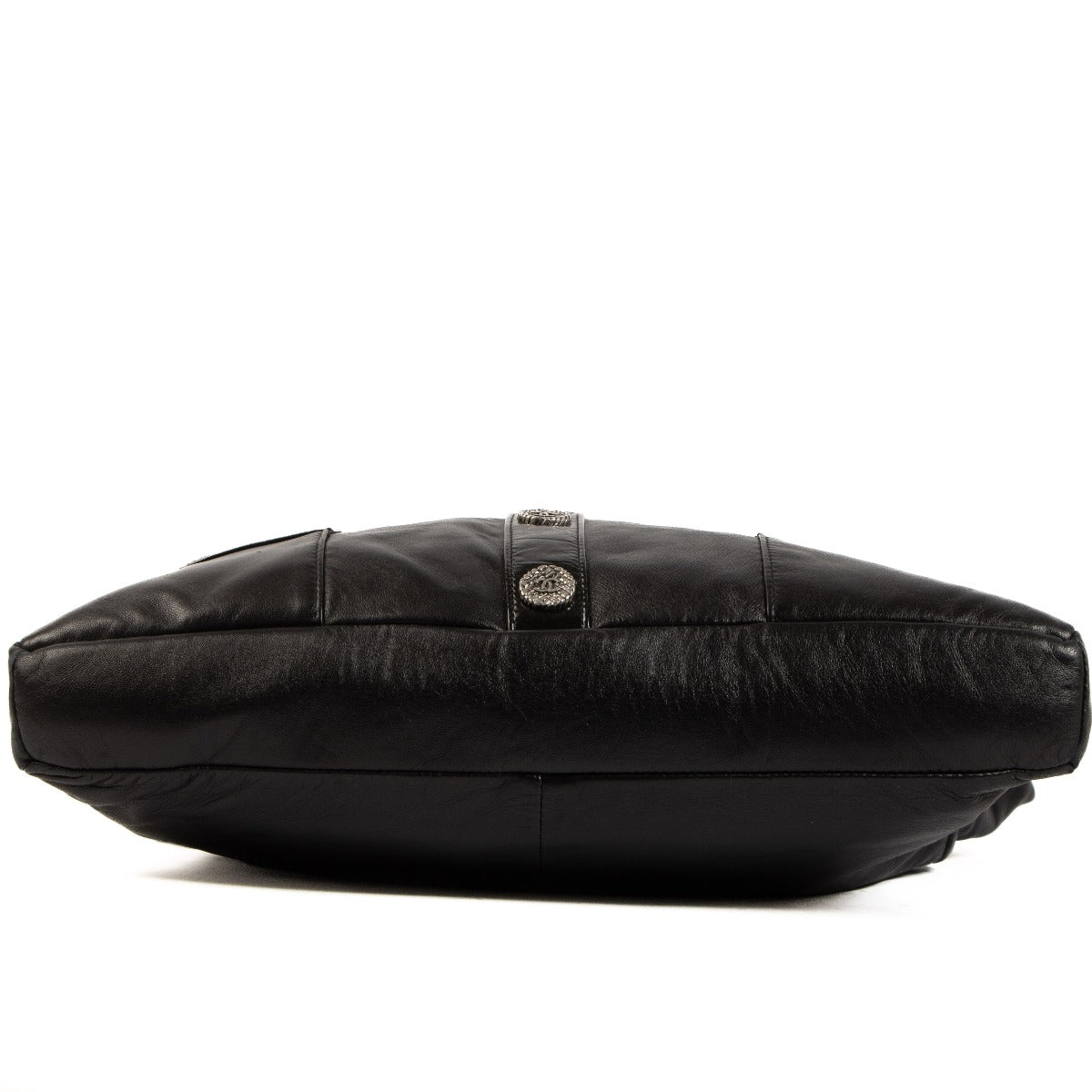 Chanel 2015 Black Lambskin Jacket Small Girl Bag
