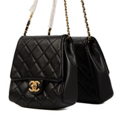 Chanel 19S Black Medium Side-Packs Bag