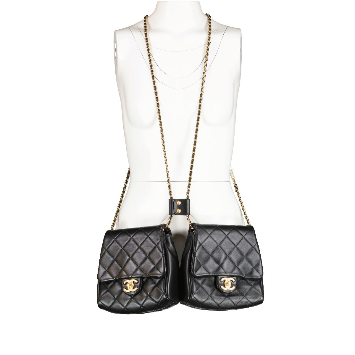 Chanel 2019 Side Packs Classic Flap Bag