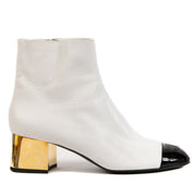 Chanel 21K White 2-in-1 Boots