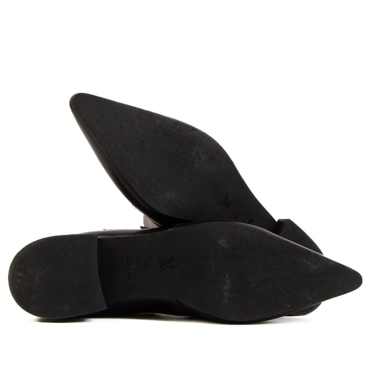Bottes plates Louis Vuitton Black Jumble - Taille 40