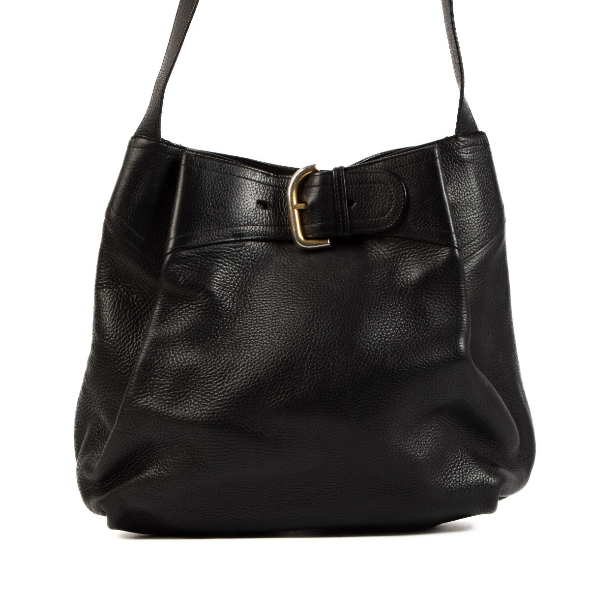Shop 100% authentic second-hand Delvaux Black Leather Shoulder Bag on Labellov.com
