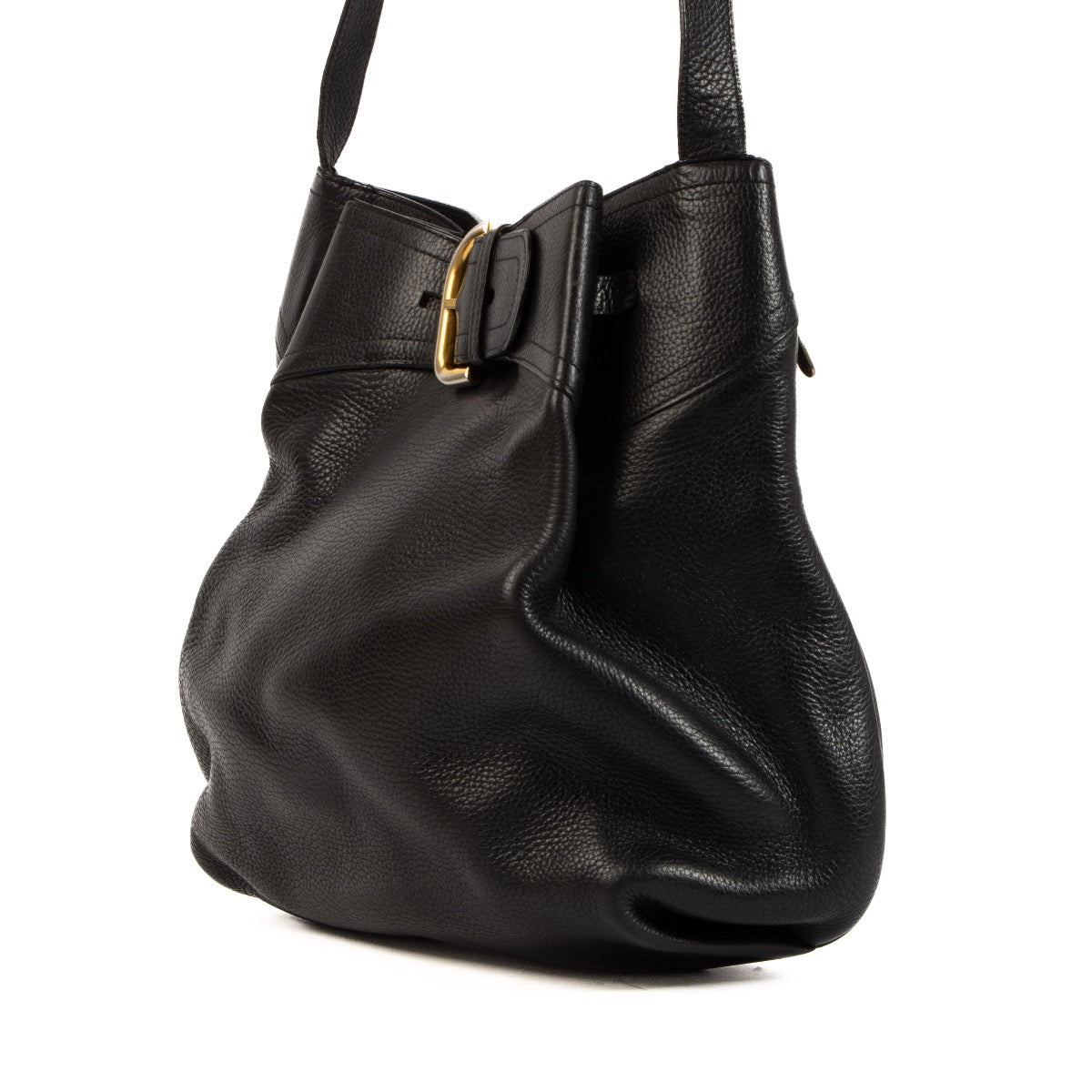 Shop 100% authentic second-hand Delvaux Black Leather Shoulder Bag on Labellov.com