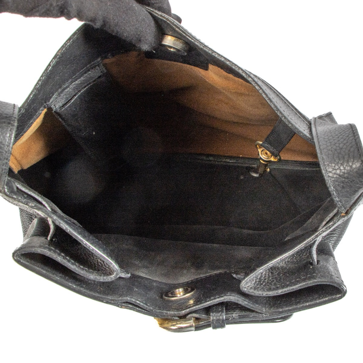 Shop 100% authentic second-hand Delvaux Black Leather Shoulder Bag on Labellov.com
