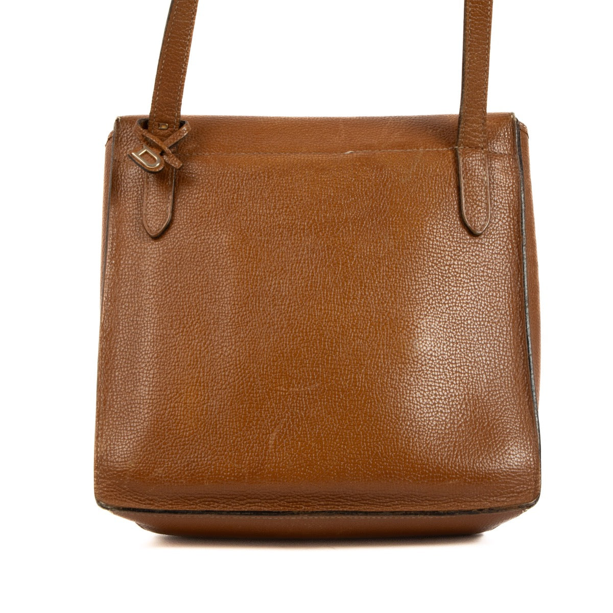 Shop 100% authentic second-hand Delvaux Cognac Shoulder Bag on Labellov.com