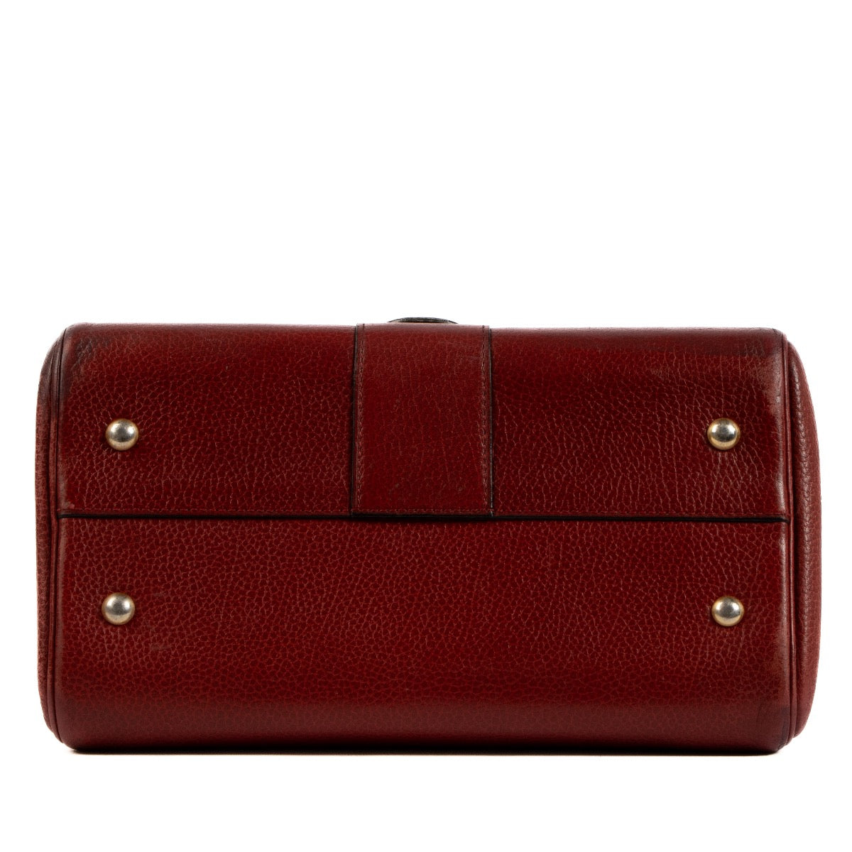 Shop safe online at Labellov in Antwerp, Brussels and Knokke this 100% authentic second hand Delvaux Rosso PM Brillant Top Handle