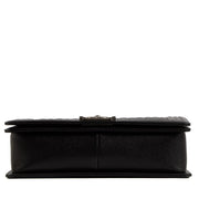 Shop 100% authentic second-hand Chanel Black Caviar Leather Large Boy Bag on Labellov.com