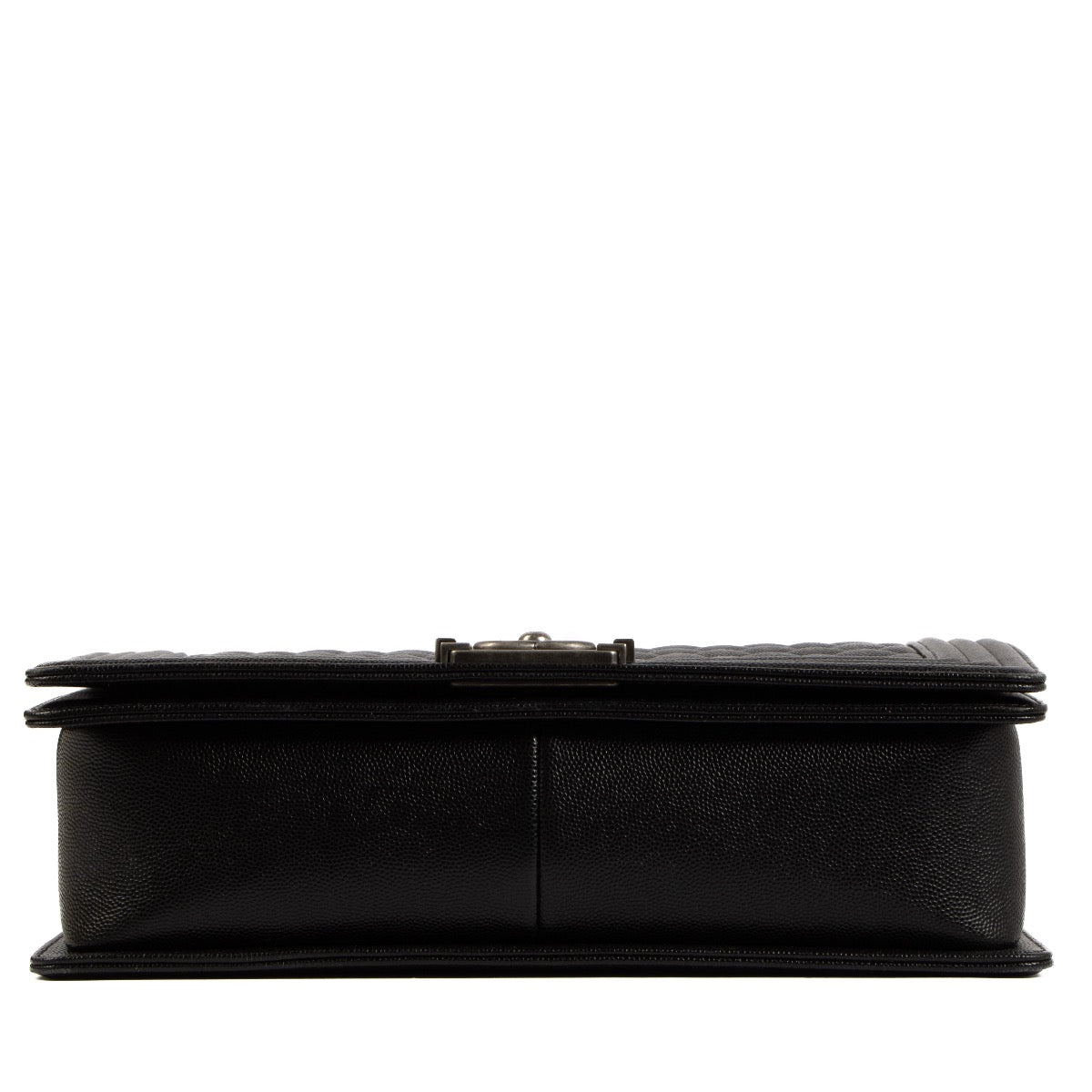 Shop 100% authentic second-hand Chanel Black Caviar Leather Large Boy Bag on Labellov.com