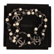 Shop 100% authentic second-hand Chanel 13B CC Pearl Bead Necklace on Labellov.com