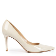Gianvito Rossi Beige Patent Leather Pumps