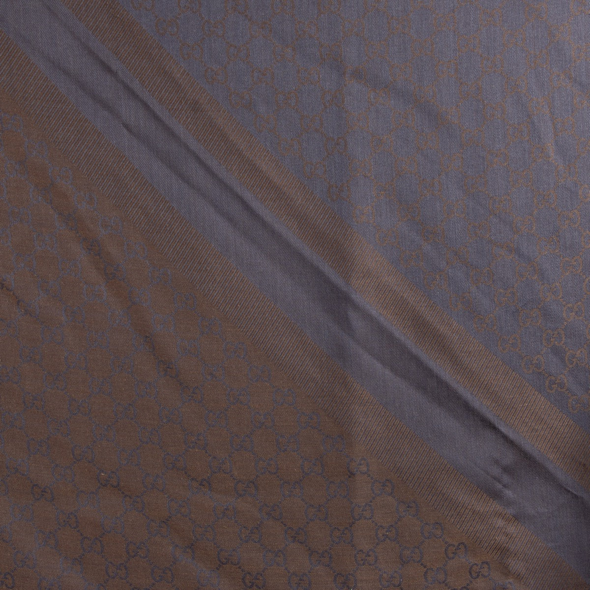 shop 100% authentic second hand Gucci Blue and Beige Scarf on Labellov.com