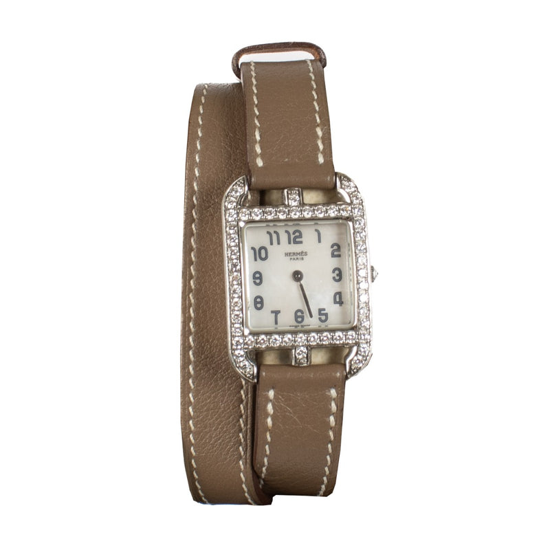 Hermès Diamond Cape Cod 31mm Small Watch