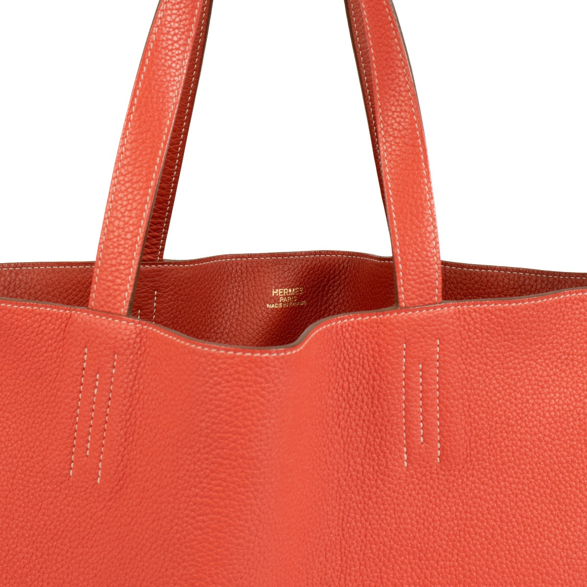 Hermès Double Sens 36 Sanguine/Rose Jaipur Taurillon Clemence