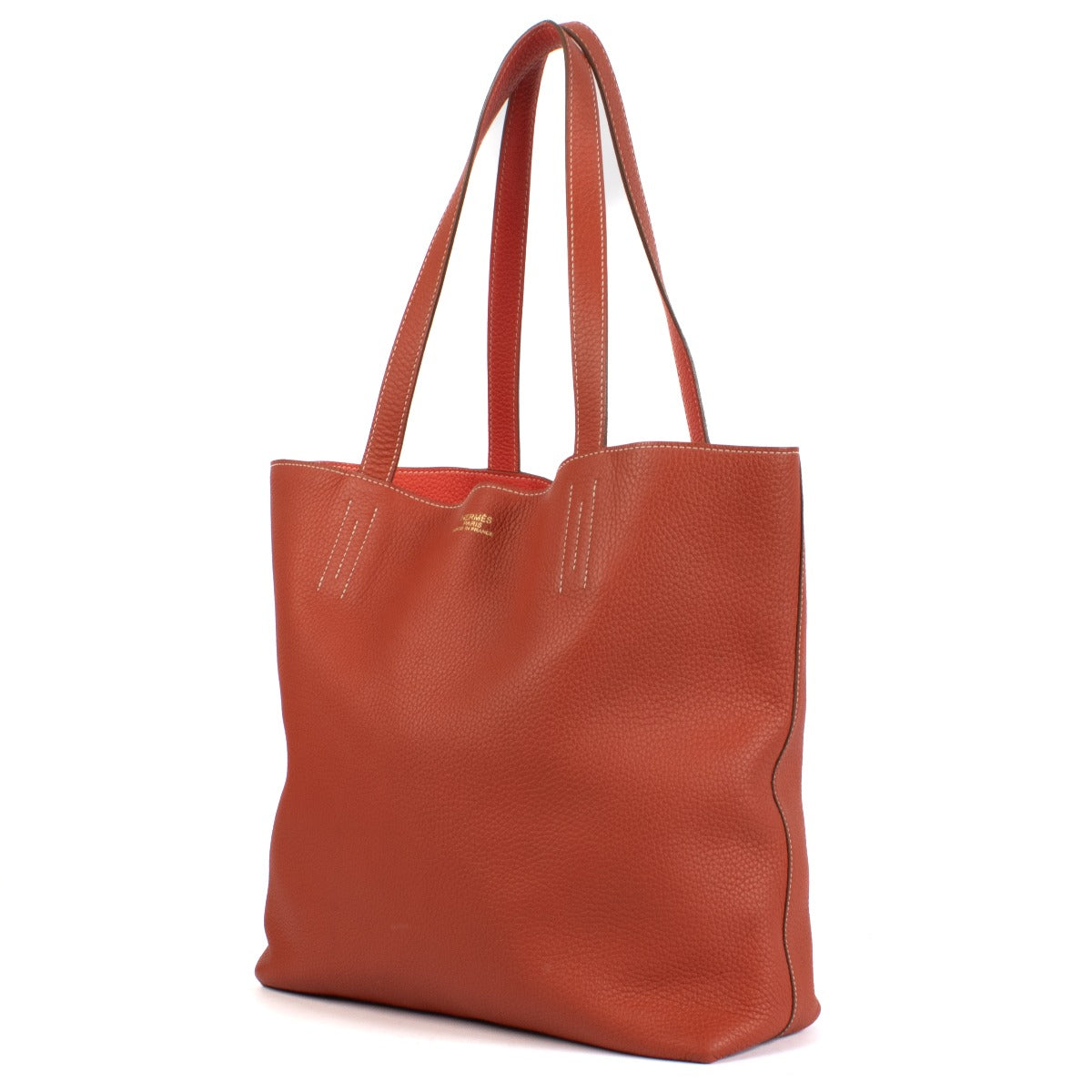 Hermès Double Sens 36 Sanguine/Rose Jaipur Taurillon Clemence
