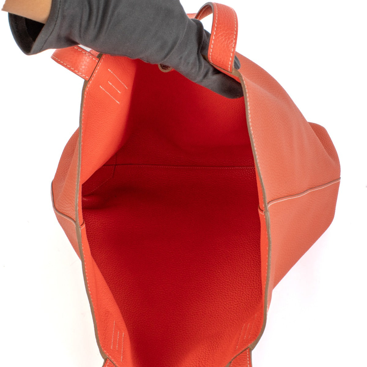 Hermès Double Sens 36 Sanguine/Rose Jaipur Taurillon Clemence