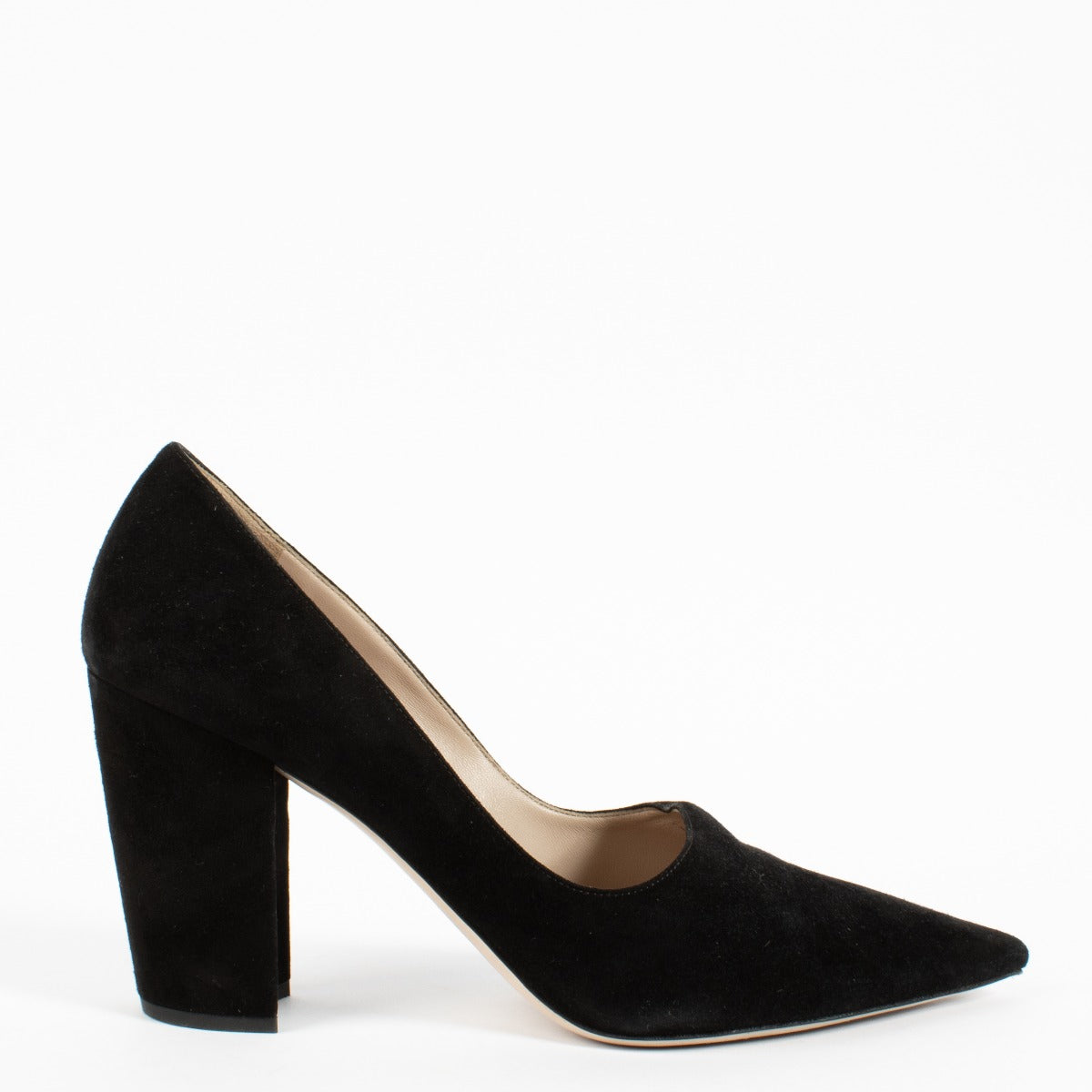 Escarpins Miu Miu en daim noir - Taille 38 1/2
