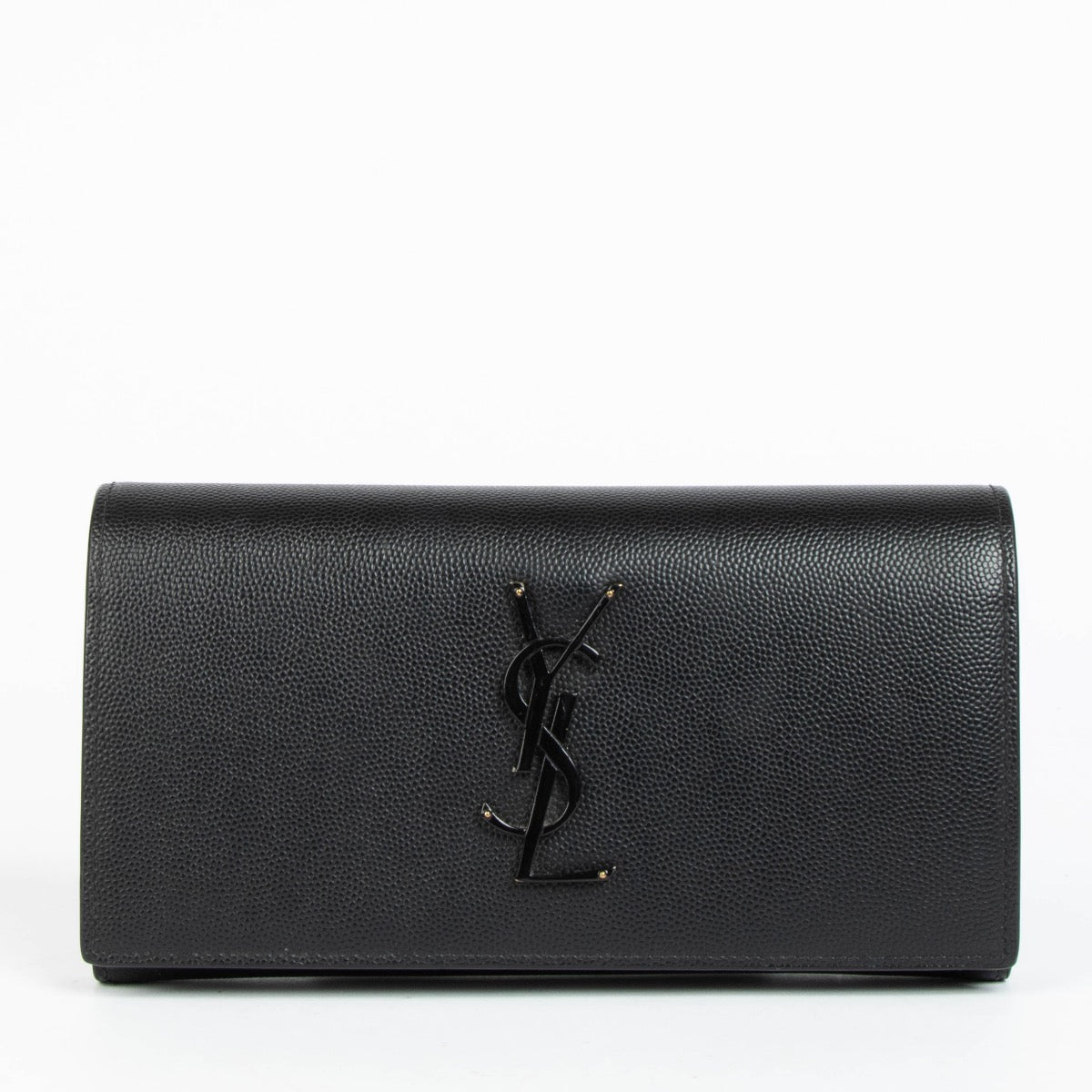 Authentic pre-loved Saint Laurent Black Leather Wallet on Labellov.com