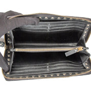 shop 100% authentic second hand Valentino Garavani Black Rockstud Wallet on Labellov.com