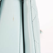 Authentic pre-loved Chanel Baby Blue Lambskin Trendy CC Small Bag on Labellov.com