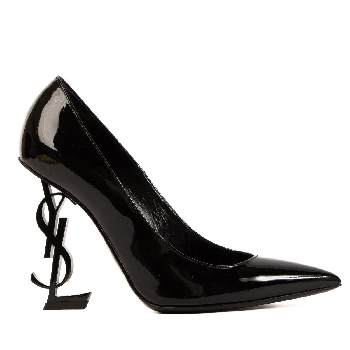 shop 100% authentic second hand Saint Laurent Black Vernis Pumps - Size 36 1/2 on Labellov.com