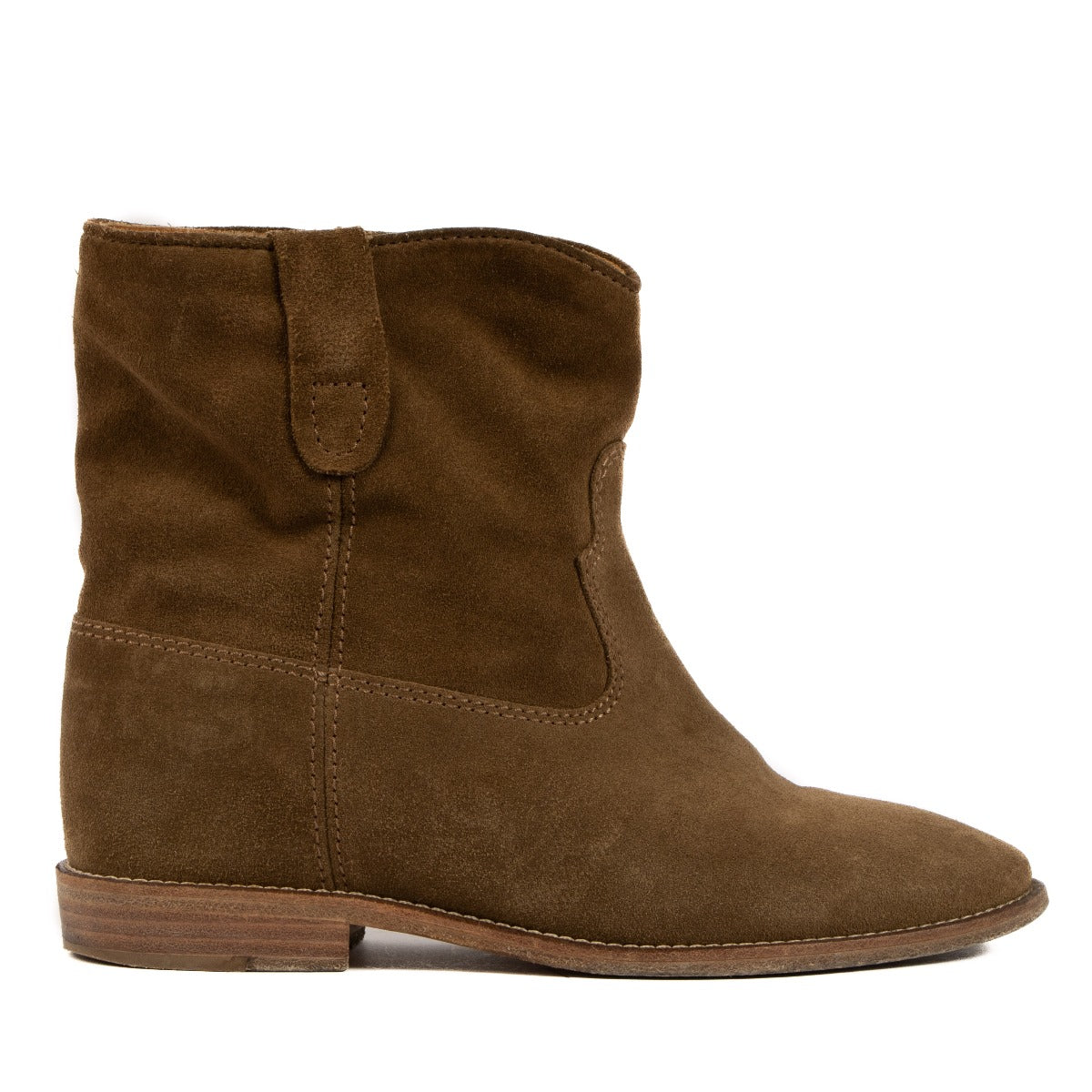 Isabel Marant Camel Suede Crisi Boots
