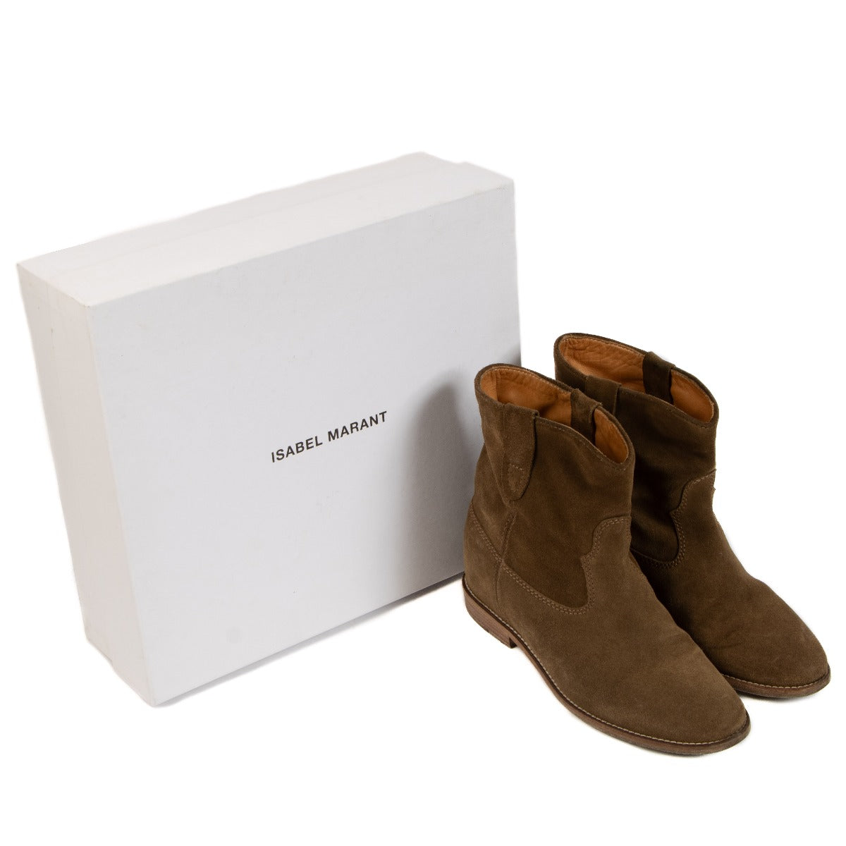 Isabel Marant Camel Suede Crisi Boots