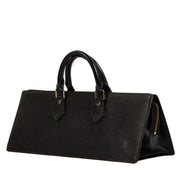 Louis Vuitton Black Epi Leather Sac Triangle Top Handle