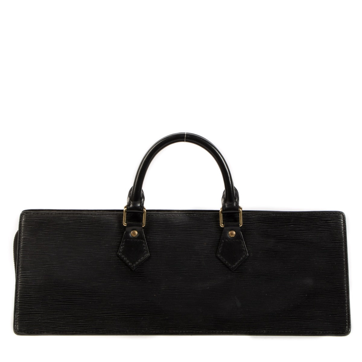Louis Vuitton Zwarte Epi Sac Triangle Top Handle