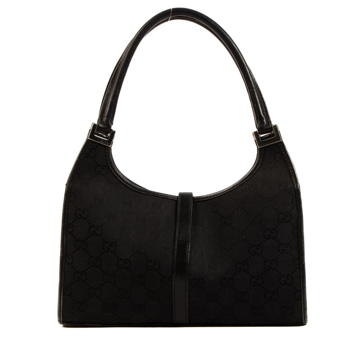 Shop 100% authentic second-hand Gucci Black Jackie GG Shoulder Bag on Labellov.com