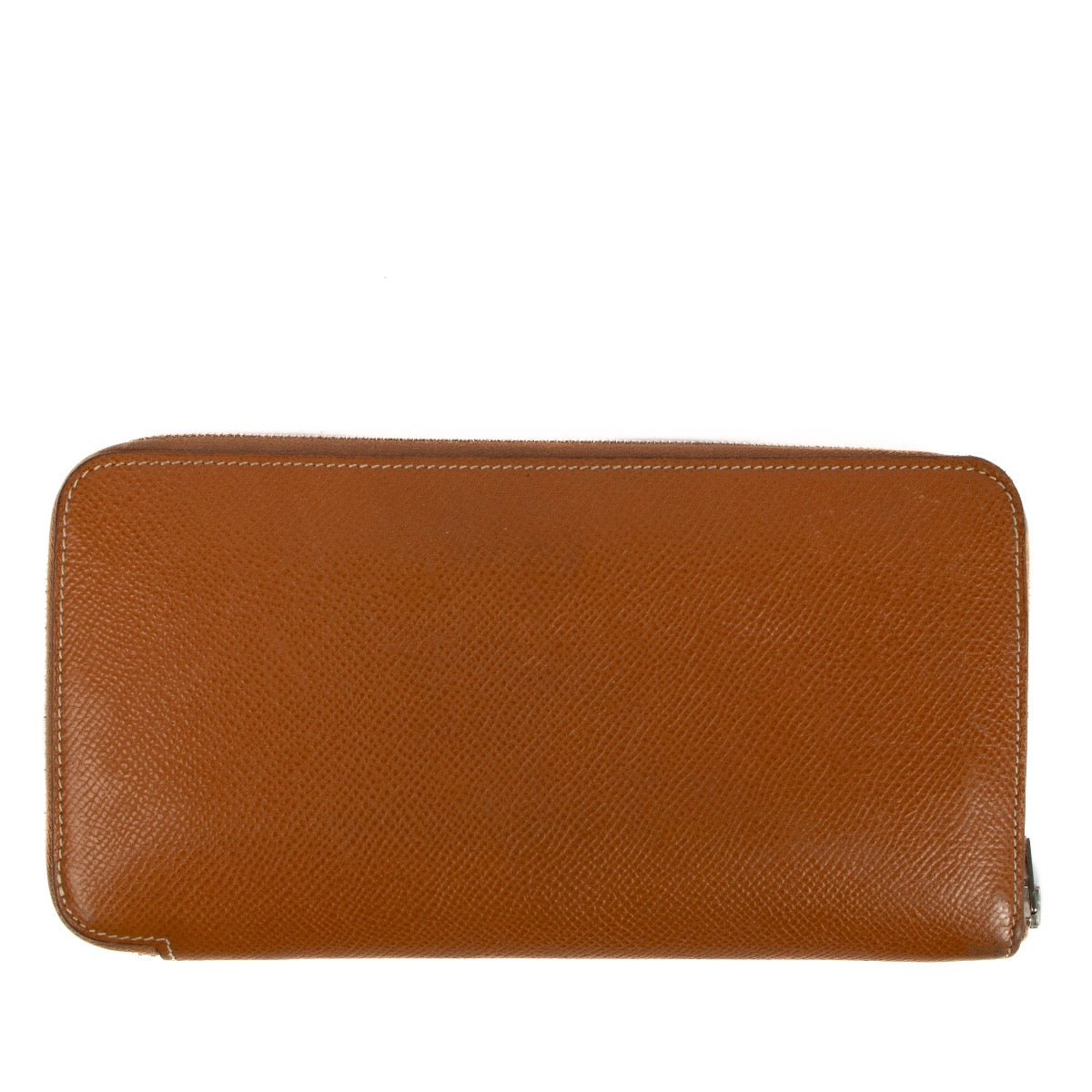 Shop 100% authentic second-hand Hermès Silk'In Classique Cognac Veau Epsom Wallet on Labellov.com