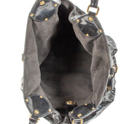 Shop 100% authentic second-hand The Louis Vuitton Black Mahina Surya XL Hobo Bag on Labellov.com