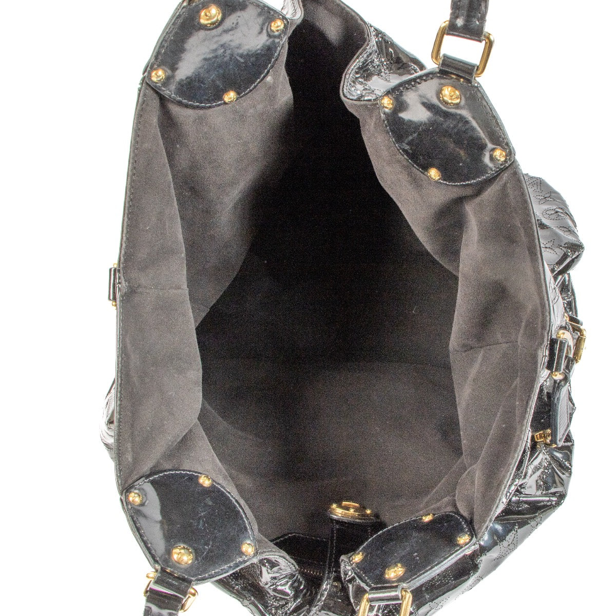 Shop 100% authentic second-hand The Louis Vuitton Black Mahina Surya XL Hobo Bag on Labellov.com