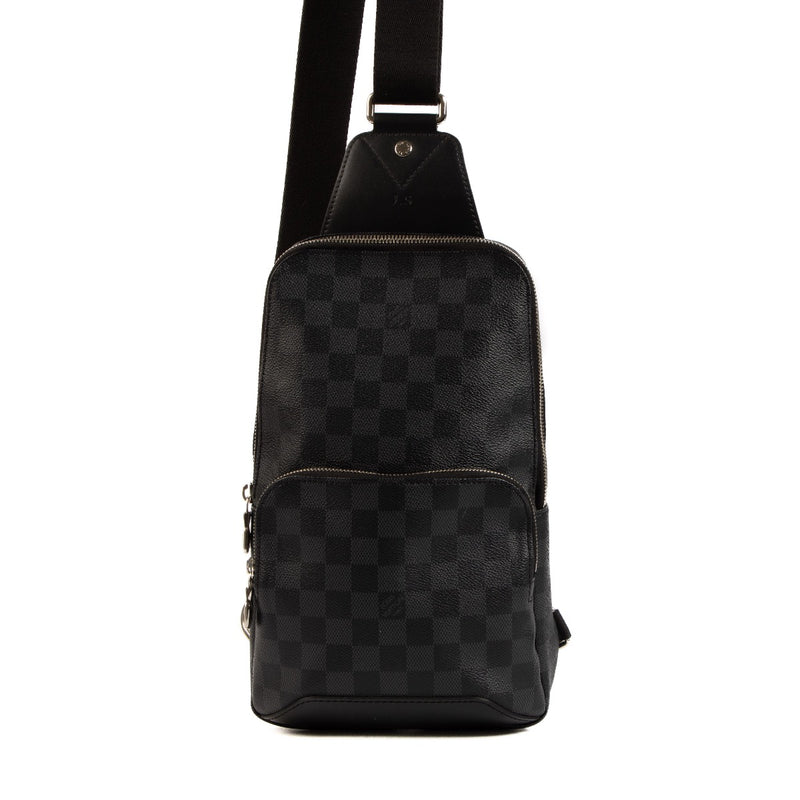 Shop 100% authentic second-hand Louis Vuitton Damier Graphite Avenue Sling Bag on Labellov.com