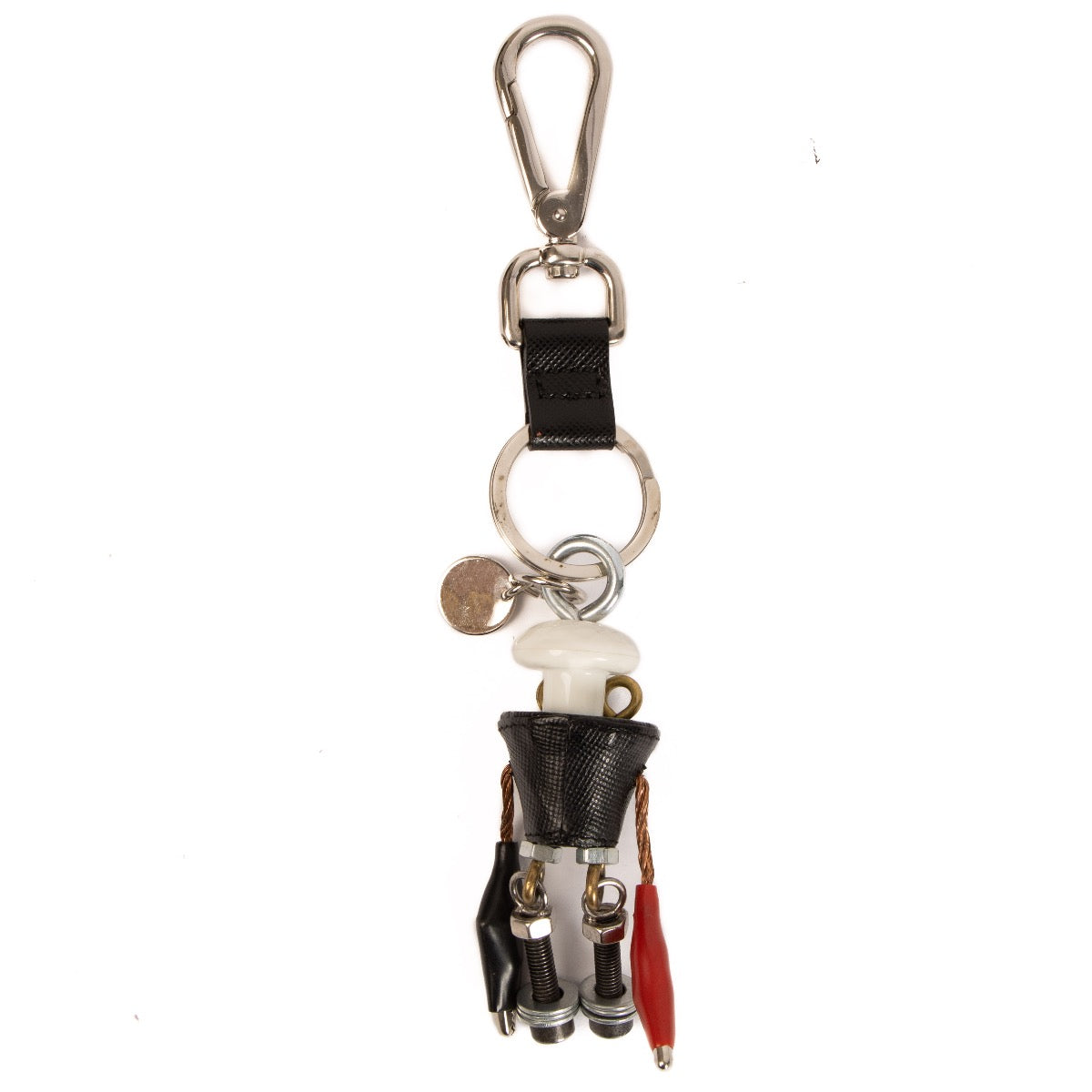 Shop 100% authentic second-hand Prada Robot Leather Keychain on Labellov.com