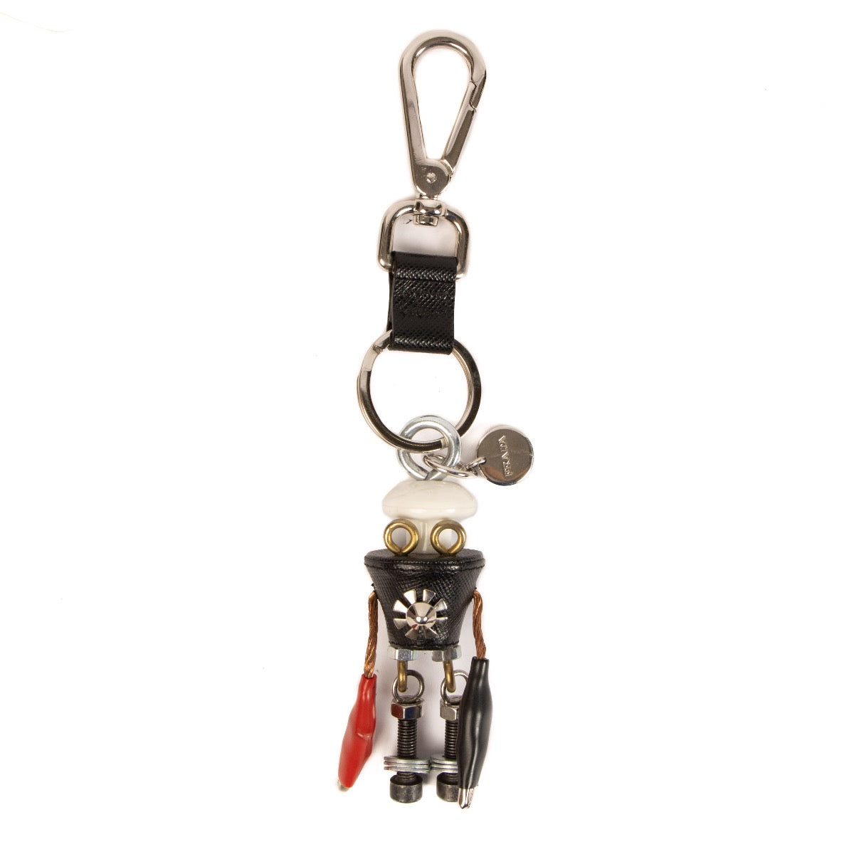 Shop 100% authentic second-hand Prada Robot Leather Keychain on Labellov.com
