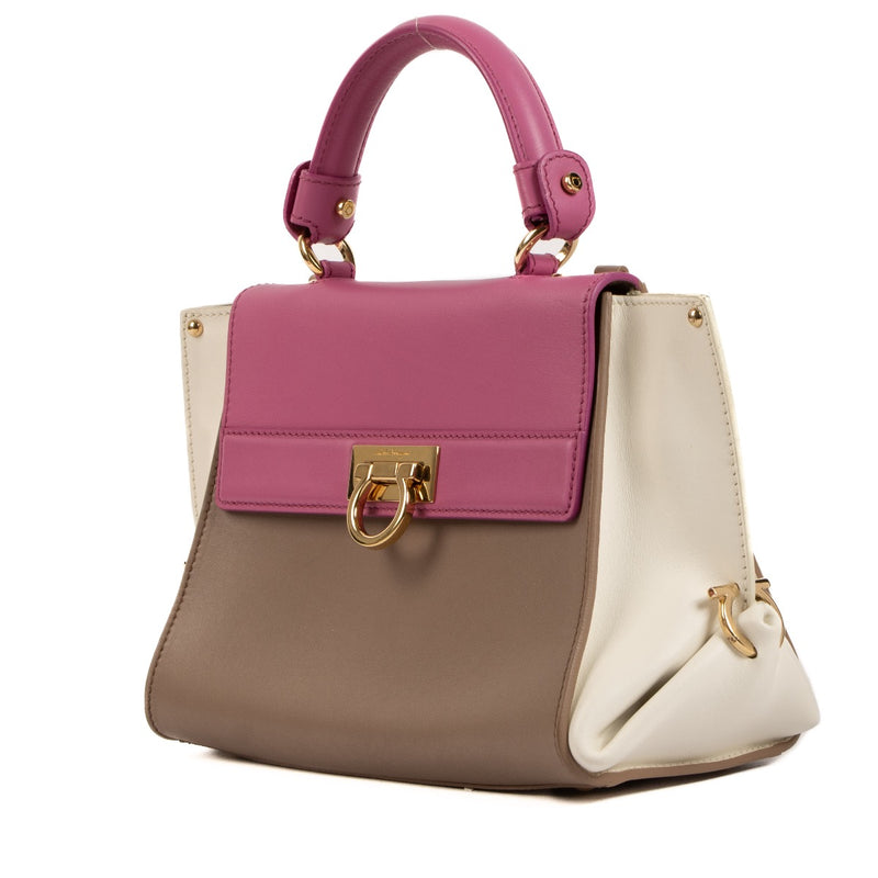Ferragamo Multicolor Small Sofia Handbag