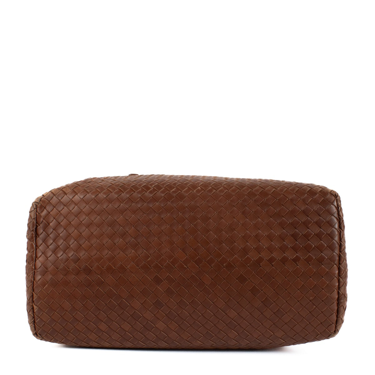 shop 100% authentic second hand Bottega Veneta Brown Medium Roma Intrecciato Bag on Labellov.com
