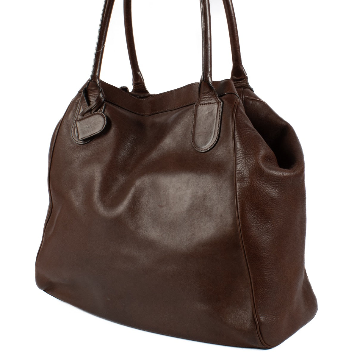 shop 100% authentic second hand Delvaux Brown Leather Shoulder Bag on Labellov.com